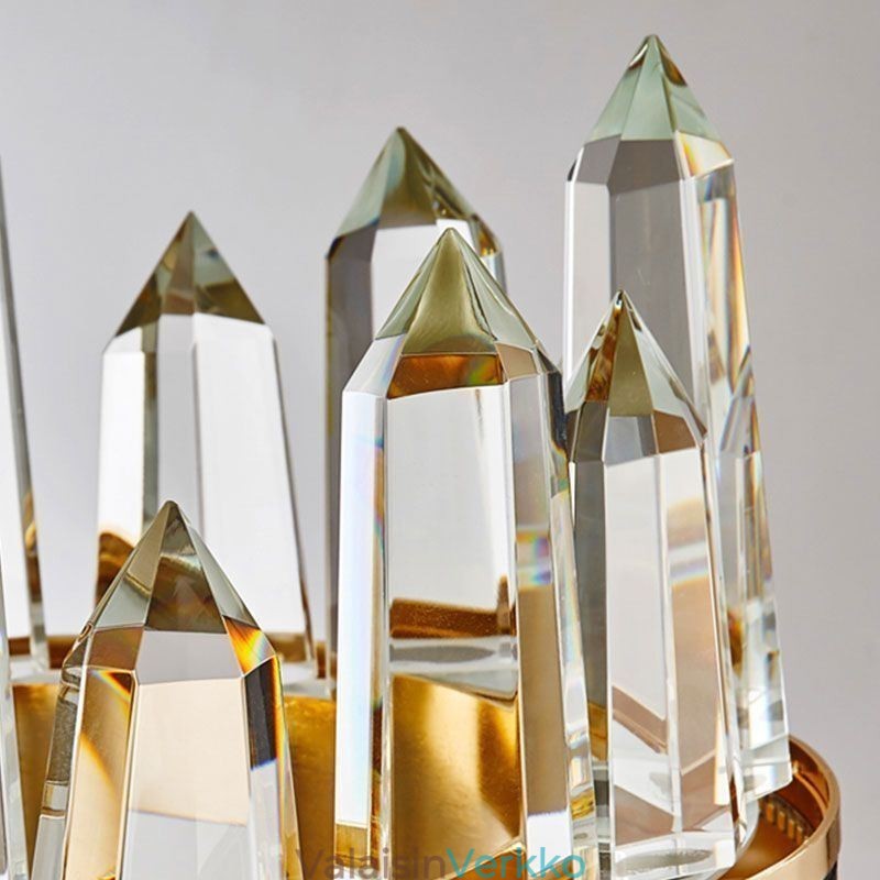 Nykyaikainen kristalliriippuvalaisin Crystal kattovalaisin