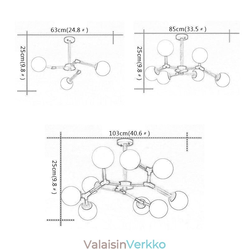 Nordic Magic Bean Pendant Light Creative puinen valaisin