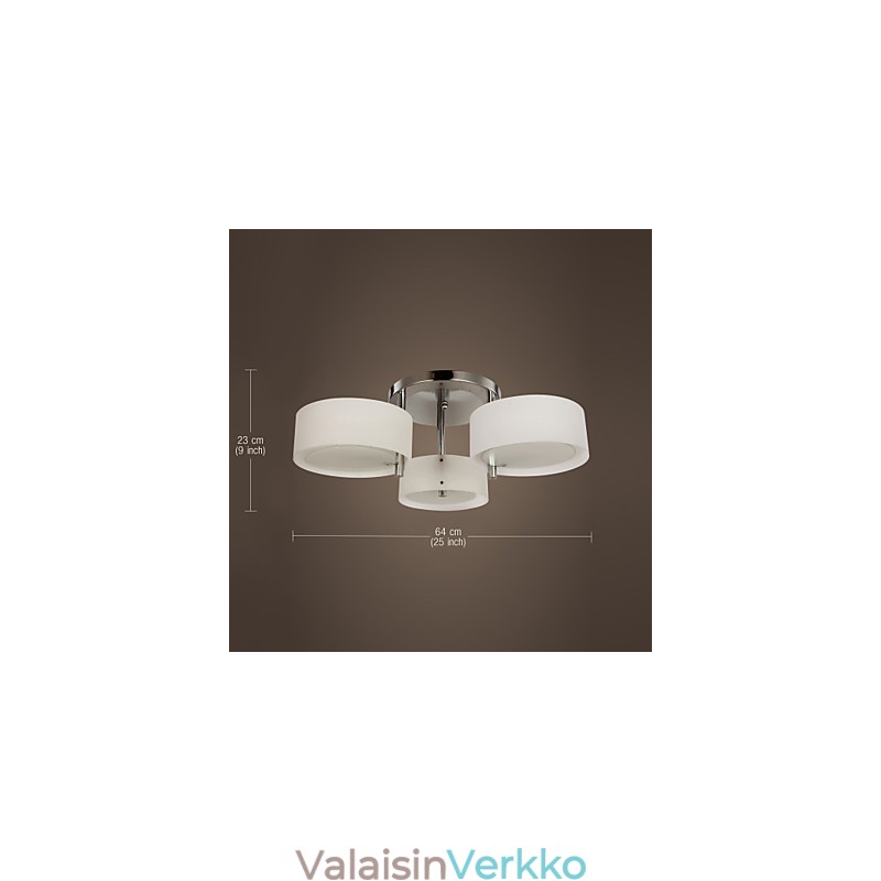 Kattokruunu Modern Living 3 valoa