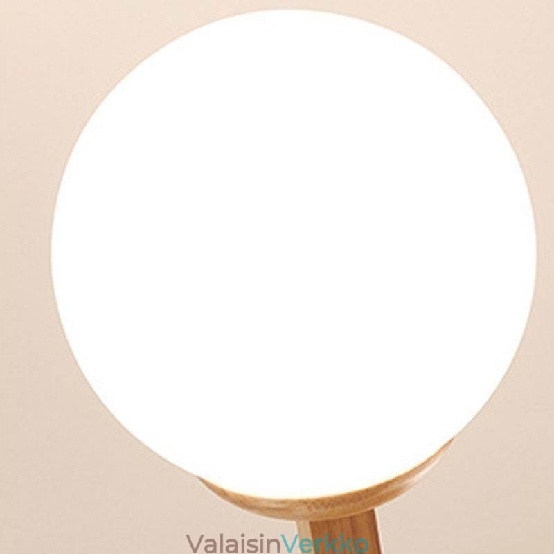 Nordic Magic Bean Pendant Light Creative puinen valaisin