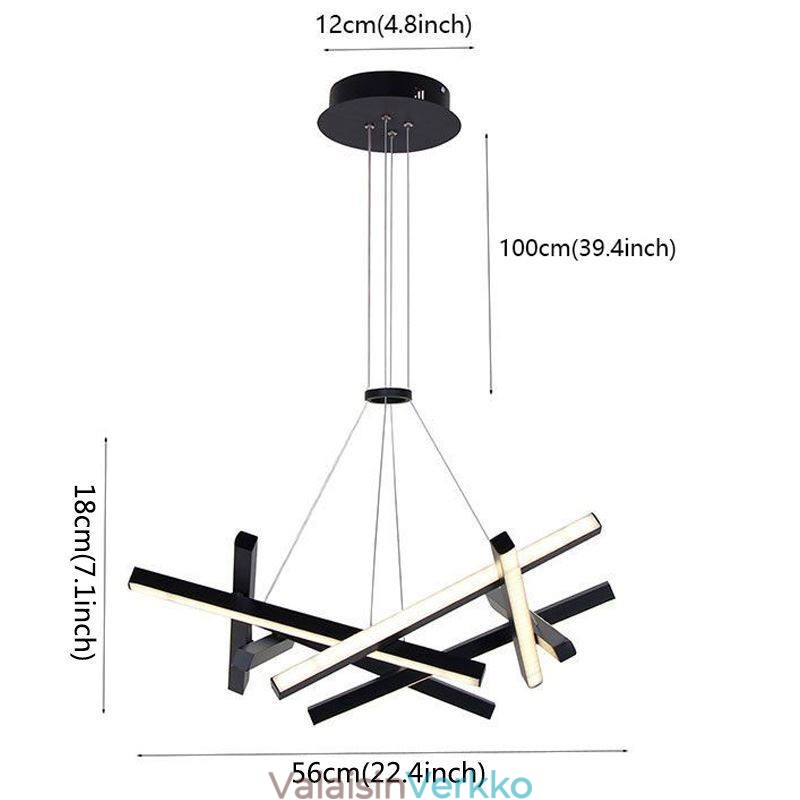 Moderni yksinkertainen riippuvalaisin silikageelillä Birds Nest Shape -valaistus