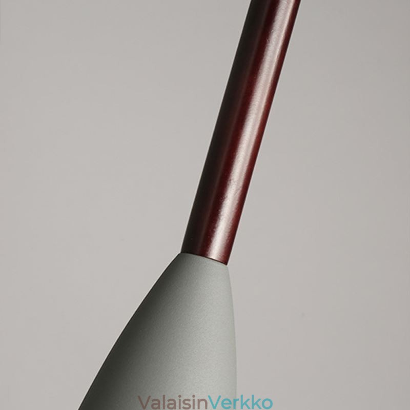 Moderni yksinkertainen riippuvalaisin Kolme valoa Creative Aluminium Art -valaisinkahvila
