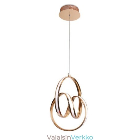 Moderni minimalistinen riippuvalaisin Ainutlaatuinen Circular Twist -valaisinsaari Moderni minimalistinen riippuvalaisin Ainutlaatuinen Circular Twist -valaisinsaari
