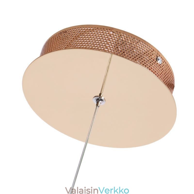 Moderni minimalistinen riippuvalaisin Ainutlaatuinen Circular Twist -valaisinsaari