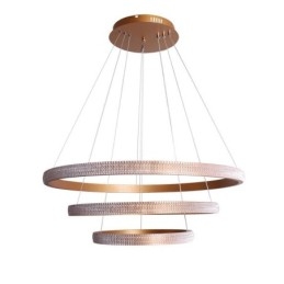 Moderni riippuvalaisin akryyli 3 rengasta lamppu 80+60+40cm