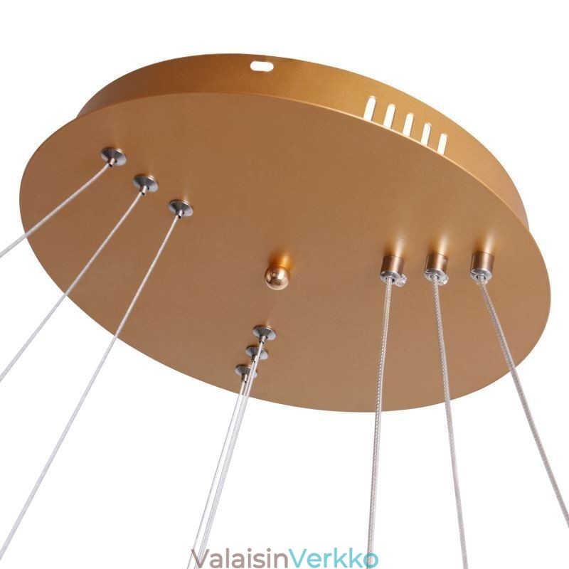Moderni riippuvalaisin akryyli 3 rengasta lamppu 80+60+40cm