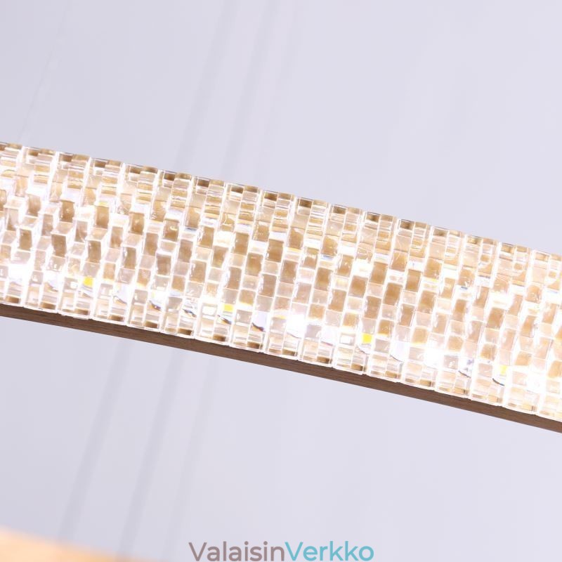 Moderni riippuvalaisin akryyli 3 rengasta lamppu 80+60+40cm