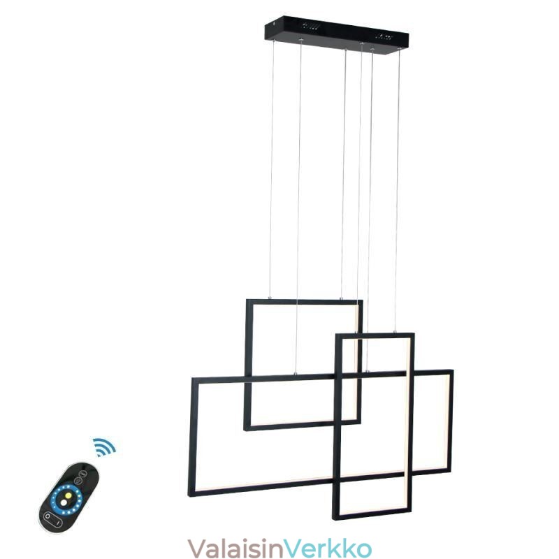 Pohjoismainen riippuvalaisin Geometrinen neliönmuotoinen riippuvalaisin