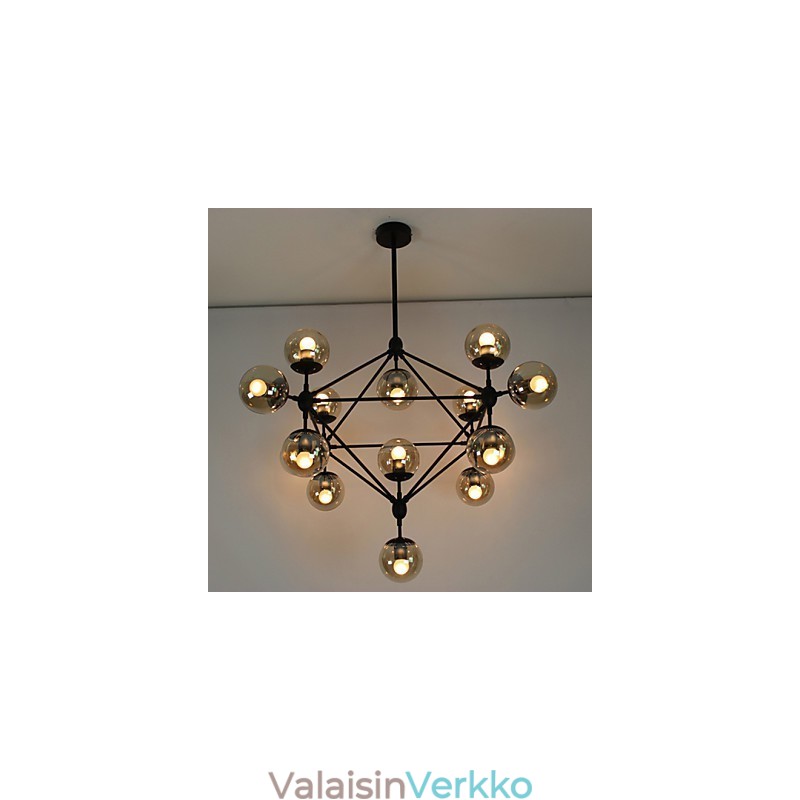 Kattokruunu 15 Valot Lasipallo Valot Retro Outdoors Autotalli Metalli