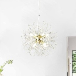 Dandelion Crystal Pendant Light Tyylikäs kattokruunu