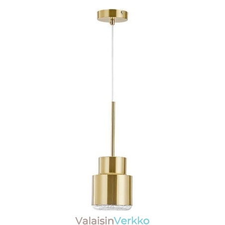 Postmoderni lasiriippuvalaisin Kultainen sylinterilamppu Kirkas valaistusvalo Postmoderni lasiriippuvalaisin Kultainen sylinterilamppu Kirkas valaistusvalo