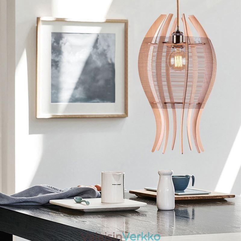 DIY Nordic Wood Fish -riippuvalaisin