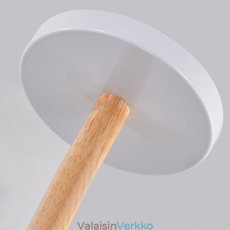 Pohjoismainen Macaron Pendant Light Creative puinen kattokruunu