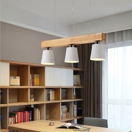Nordic Wood Kattokruunu Ainutlaatuinen suora riippuvalaisinkahvila