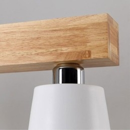 Nordic Wood Kattokruunu Ainutlaatuinen suora riippuvalaisinkahvila