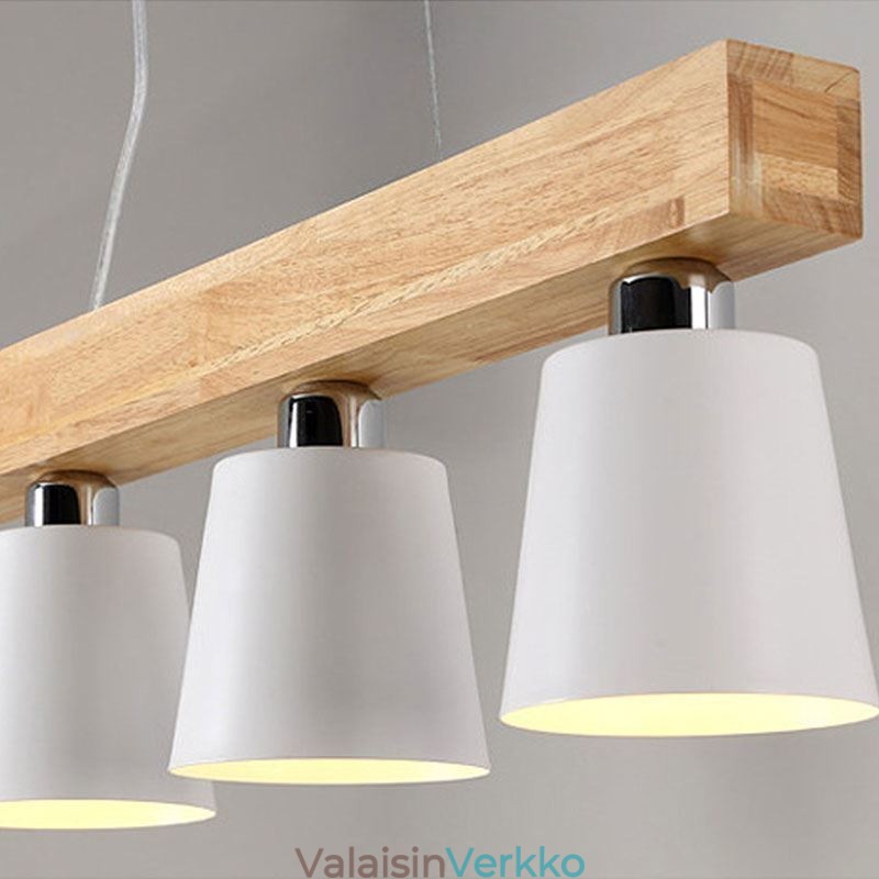 Nordic Wood Kattokruunu Ainutlaatuinen suora riippuvalaisinkahvila