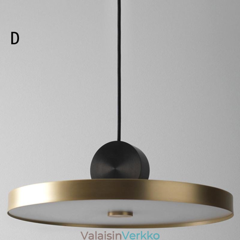 Moderni riippuvalaisin pohjoismainen akryylilamppu, geometrinen valaisin