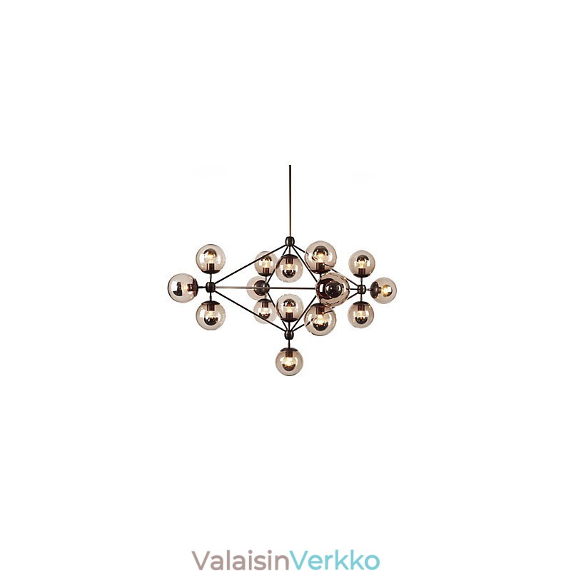 Kattokruunu 15 Valot Lasipallo Valot Retro Outdoors Autotalli Metalli