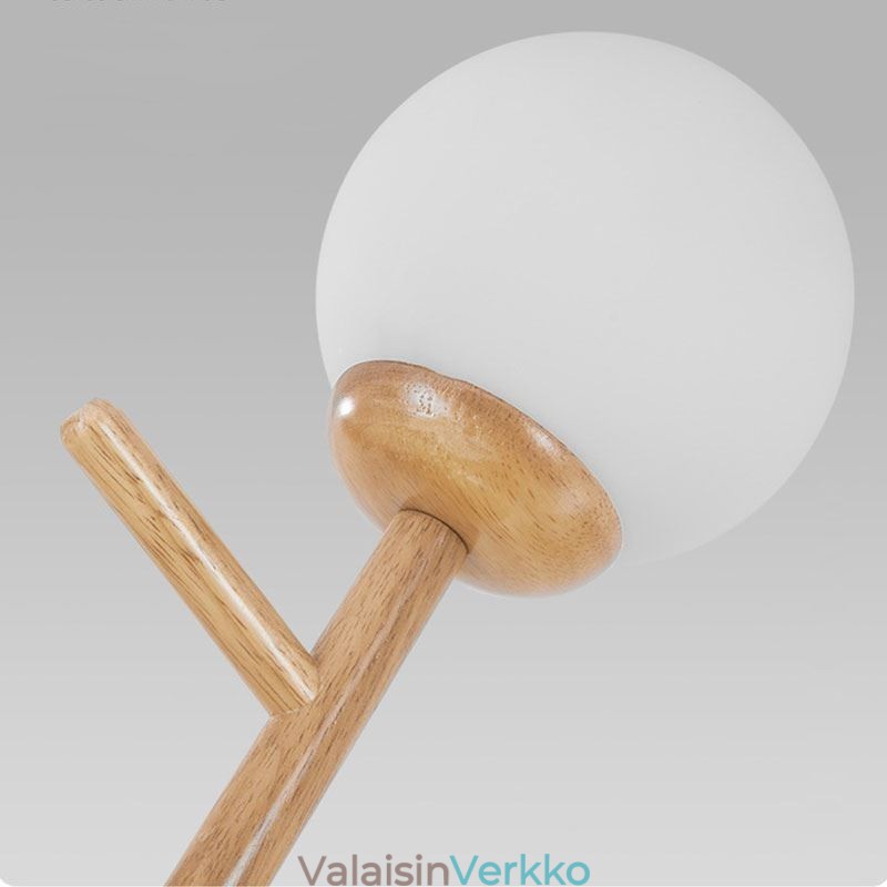 Pohjoismainen luova puinen riippuvalaisin