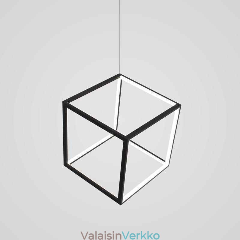 Musta riippuvalaisin Geometrinen kuutiovalaistus