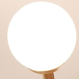 Nordic Magic Bean Pendant Light Creative puinen valaisin