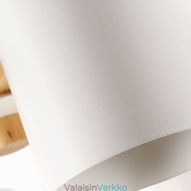 Pohjoismainen hirsiriippuvalaisin Macaron valaisin