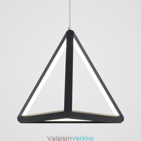 Postmoderni riippuvalaisin, geometrinen kolmiovalo, luova valaisin Postmoderni riippuvalaisin, geometrinen kolmiovalo, luova valaisin