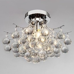 Kattokruunu Modern Crystal 3 valot