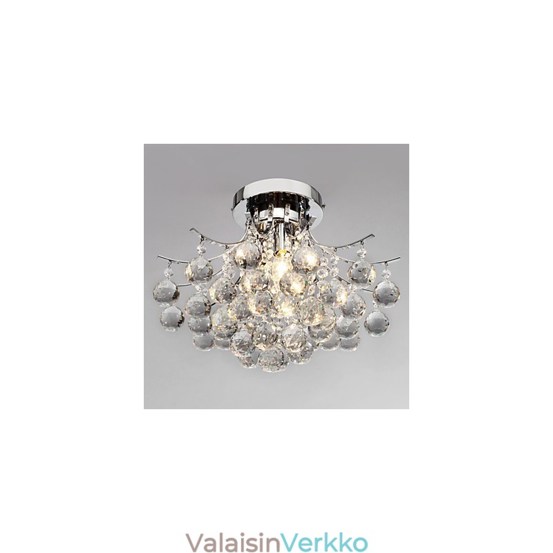 Kattokruunu Modern Crystal 3 valot