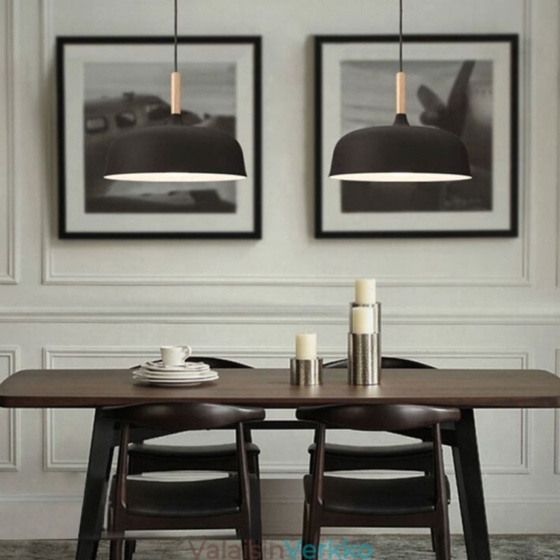 Nordic riippuvalaisin Yksilöllisesti säädettävä valaisin kotiin lämpöä valaiseva valo