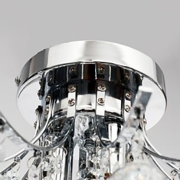 Kattokruunu Modern Crystal 3 valot