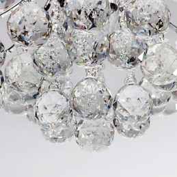 Kattokruunu Modern Crystal 3 valot