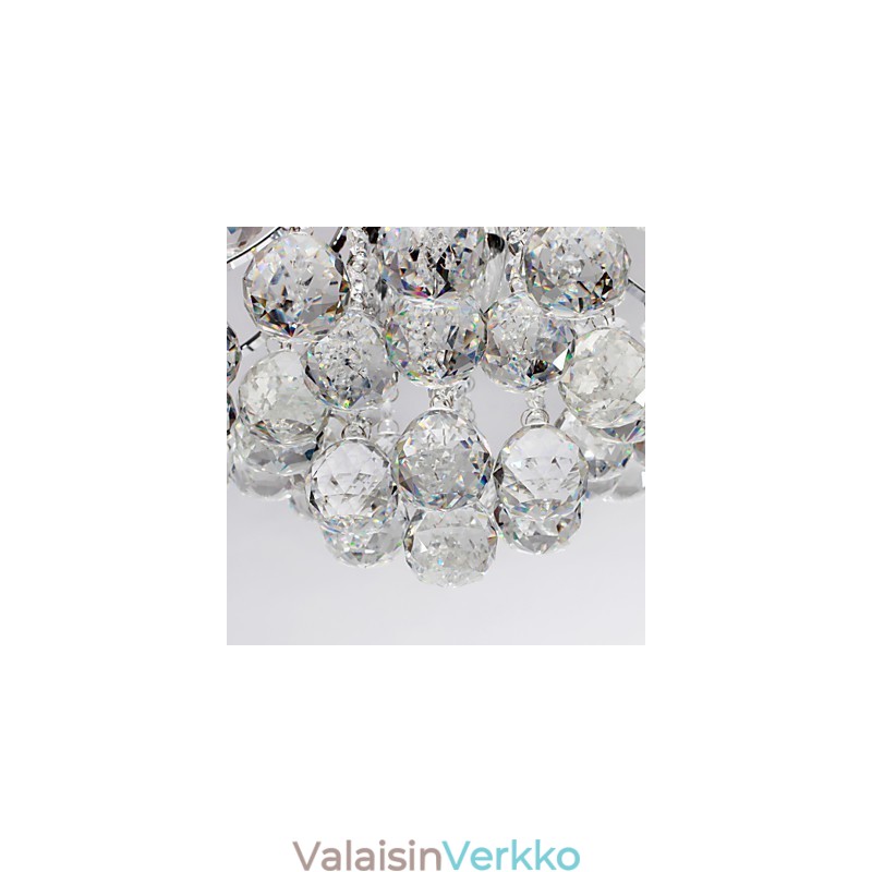 Kattokruunu Modern Crystal 3 valot