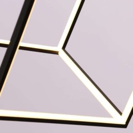 Musta riippuvalaisin geometrinen kuutiovalaisin LBY18069
