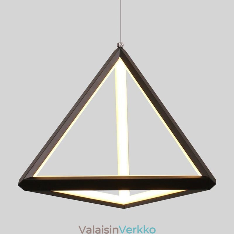 Postmoderni riippuvalaisin, geometrinen kolmiovalo, luova valaisin