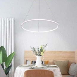 Moderni riippuvalaisin ympyrälamppu 60cm 80cm