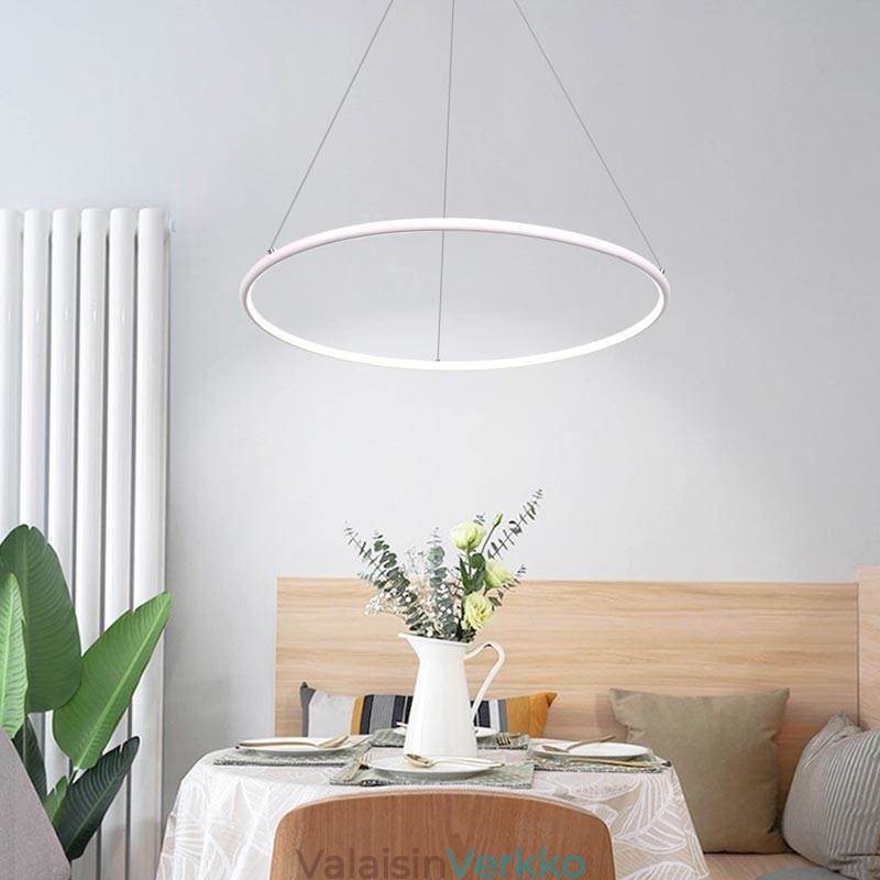 Moderni riippuvalaisin ympyrälamppu 60cm 80cm