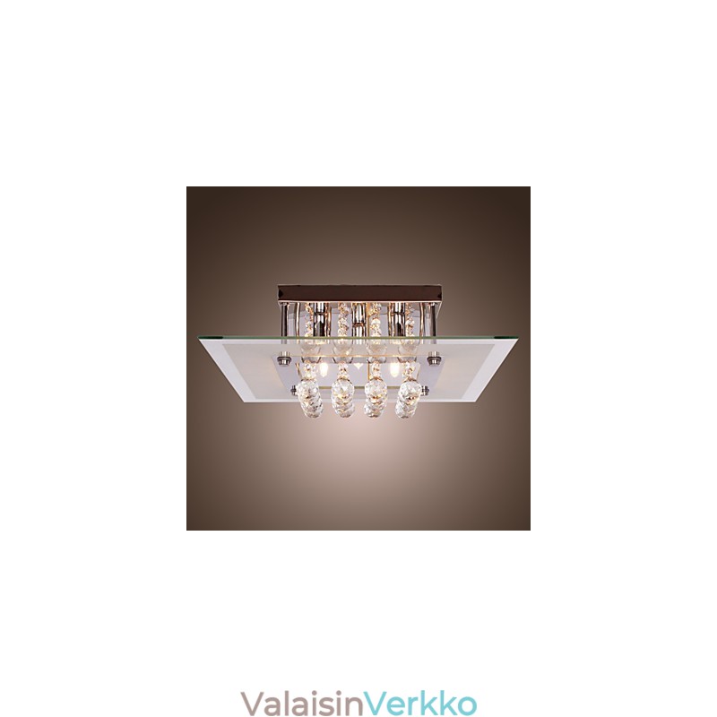 Kattovalo Moderni Crystal Living 5 valoa