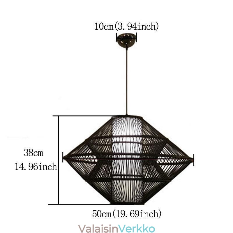 Gyroscope Design Bambu-riippuvalaisin