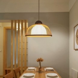 Moderni yksinkertainen alaspäin suunnattu riippuvalaisin Erityinen bambu-riippuvalaisin vuodevalaisin