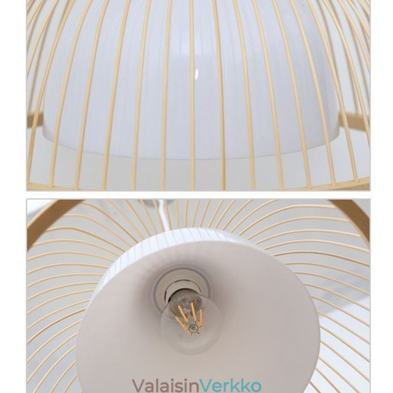 Moderni yksinkertainen alaspäin suunnattu riippuvalaisin Erityinen bambu-riippuvalaisin vuodevalaisin