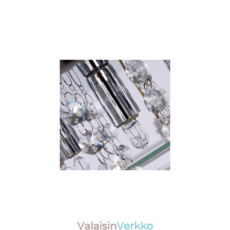 Kattovalo Moderni Crystal Living 5 valoa