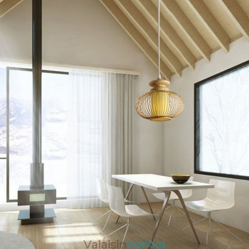 Nordic Exquisite bambu-riippuvalaisin