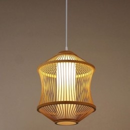 Visual Comfort Bamboo Cage -riippuvalaisin