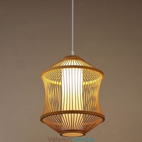 Visual Comfort Bamboo Cage -riippuvalaisin Visual Comfort Bamboo Cage -riippuvalaisin