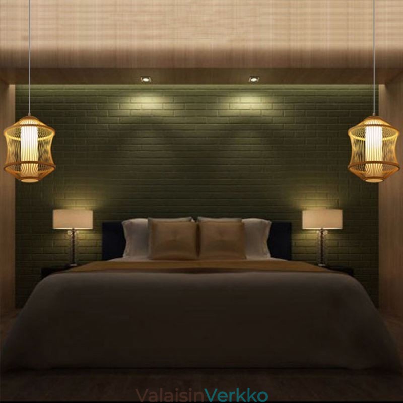 Visual Comfort Bamboo Cage -riippuvalaisin