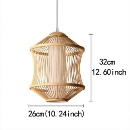 Visual Comfort Bamboo Cage -riippuvalaisin