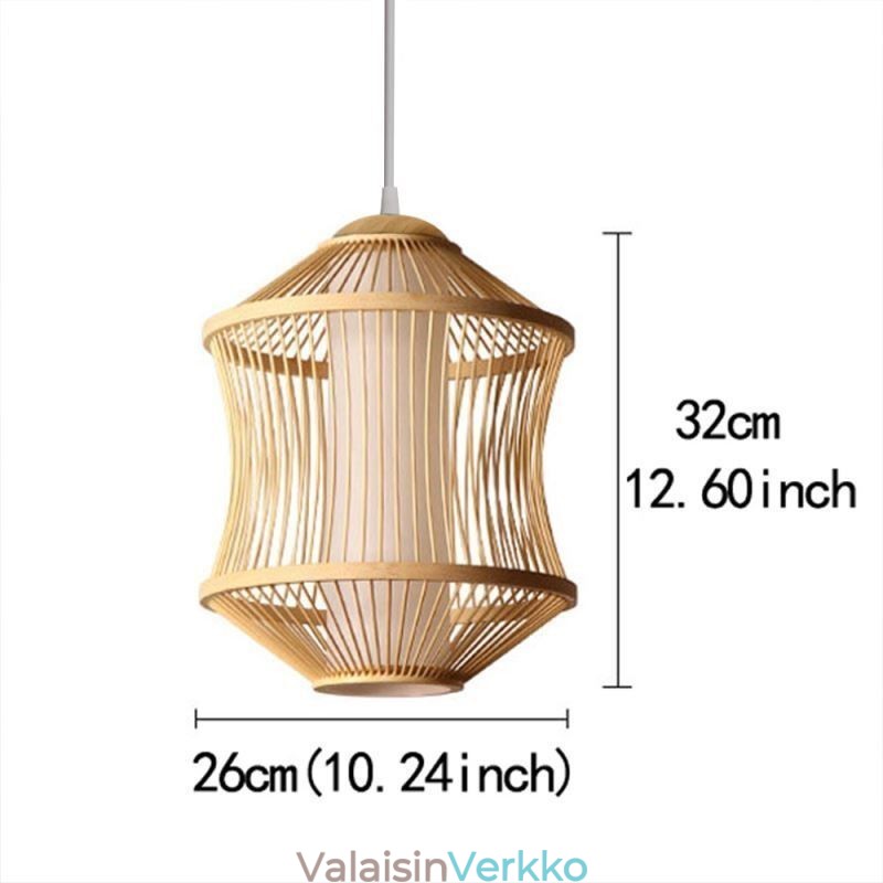 Visual Comfort Bamboo Cage -riippuvalaisin