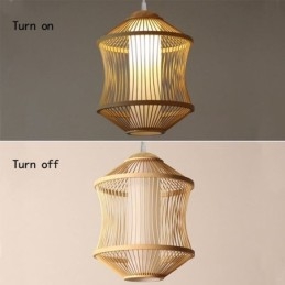 Visual Comfort Bamboo Cage -riippuvalaisin