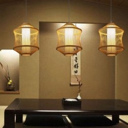 Visual Comfort Bamboo Cage -riippuvalaisin